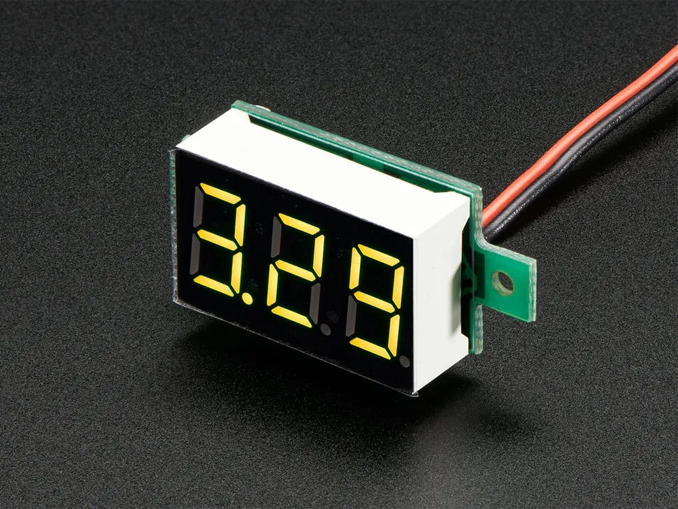 2-wire Voltmeter with 0.28 inch LED Display - 2.5V to 40VDC
