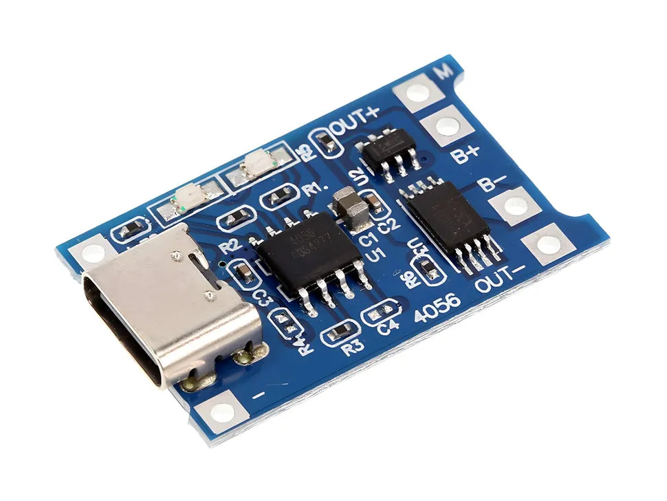TP4056 1A Lithium Ion Battery Charging Board with Current Protection