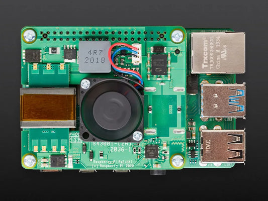Raspberry Pi PoE+ HAT