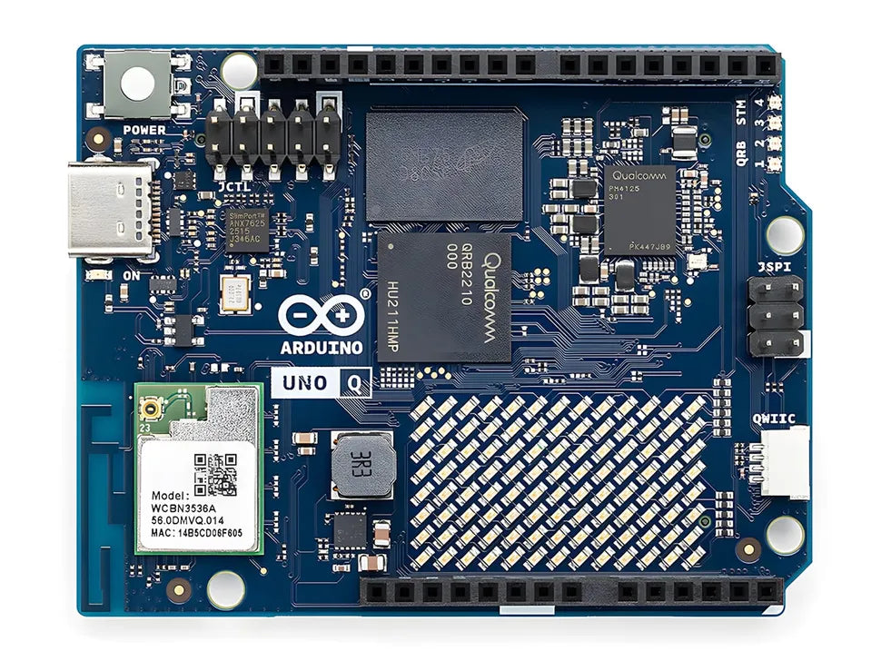 Arduino UNO Q Development Board with Qualcomm QRB2210 Processor