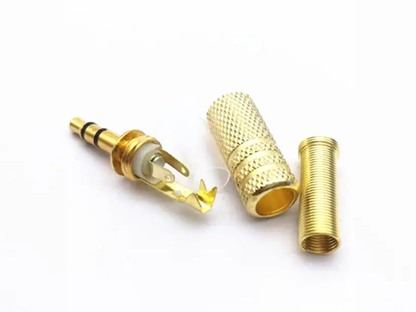 3.5mm 3-Pole (TRS) Stereo Audio Plug