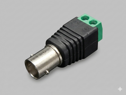 BNC Male Plug / Female Jack with Terminal Block