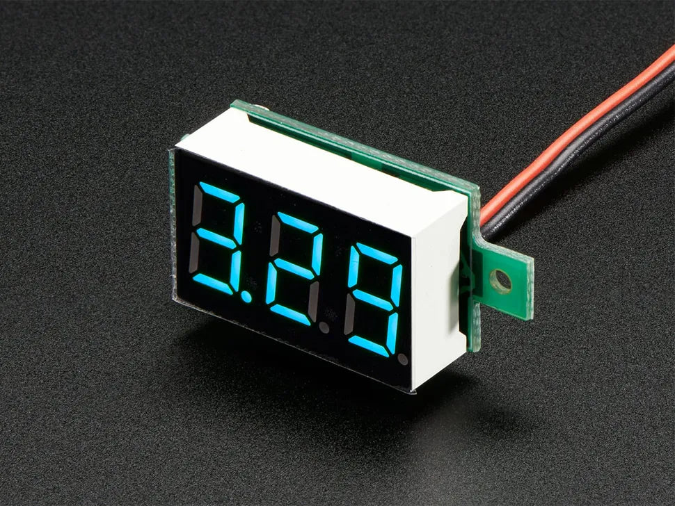 2-wire Voltmeter with 0.28 inch LED Display - 2.5V to 40VDC