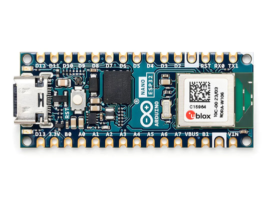 Arduino Nano ESP32 With and Without Headers