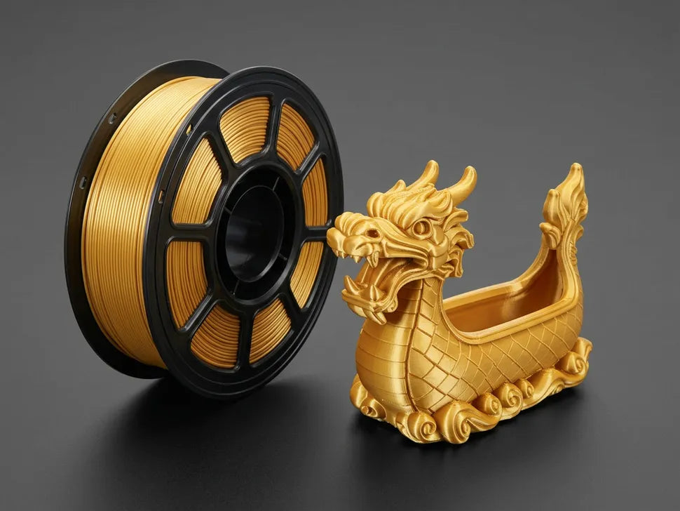 Premium PLA+ Silk Filament for 3D Printers