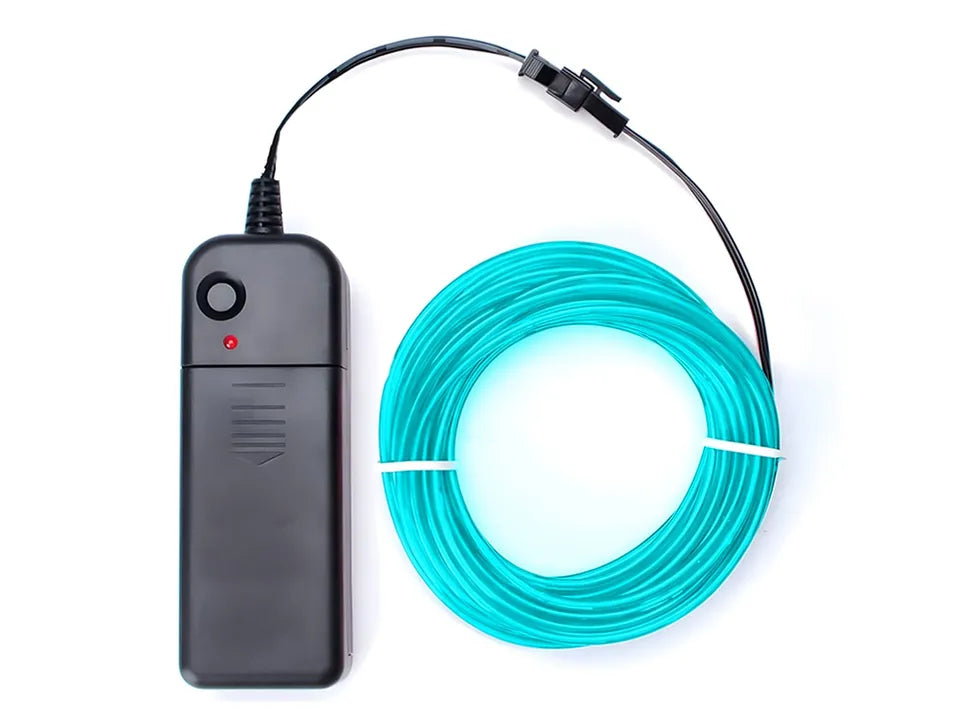 Electroluminescent EL Wire with 2xAA Pocket Inverter Box