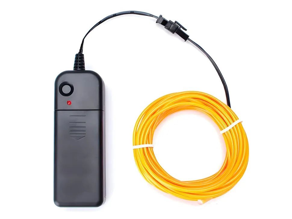 Electroluminescent EL Wire with 2xAA Pocket Inverter Box