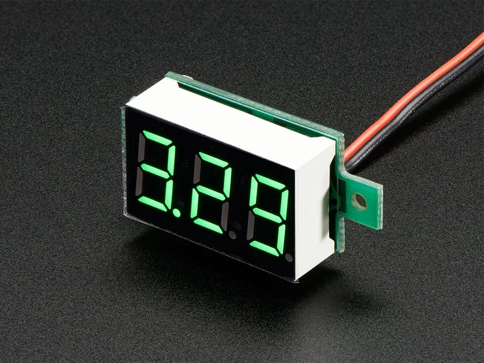 2-wire Voltmeter with 0.28 inch LED Display - 2.5V to 40VDC
