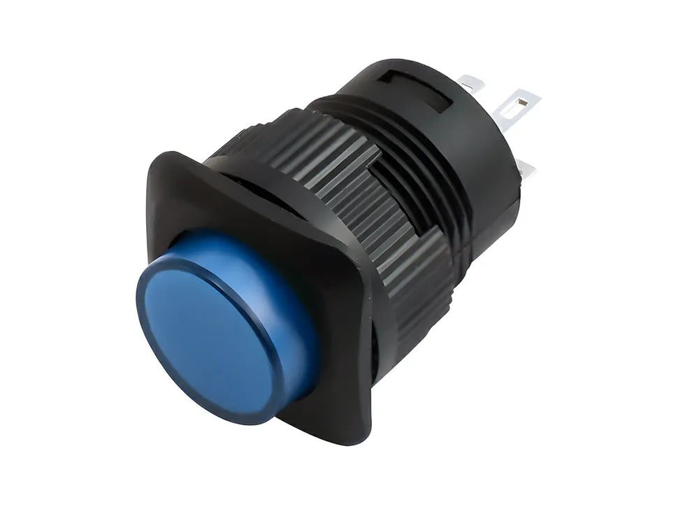 16mm Square Panel Mount Momentary Pushbutton Switch