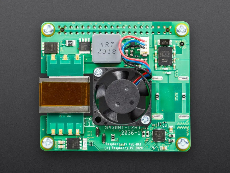 Raspberry Pi PoE+ HAT