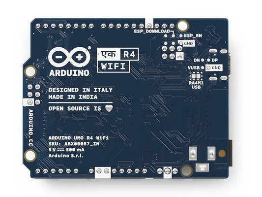 Arduino UNO Ek एक R4 WiFi - Made in India