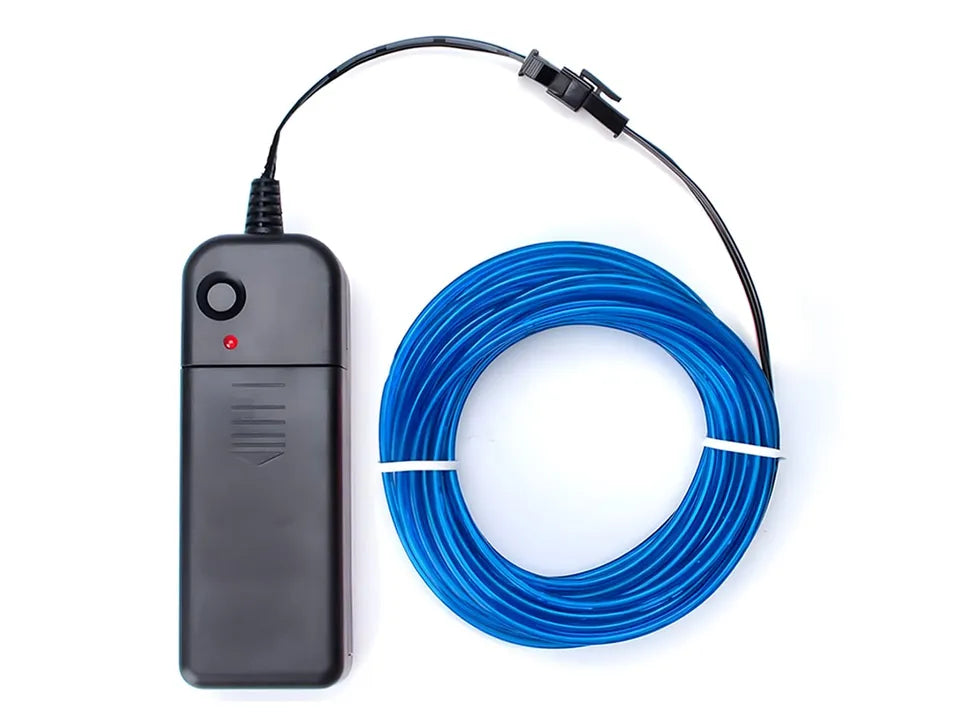 Electroluminescent EL Wire with 2xAA Pocket Inverter Box