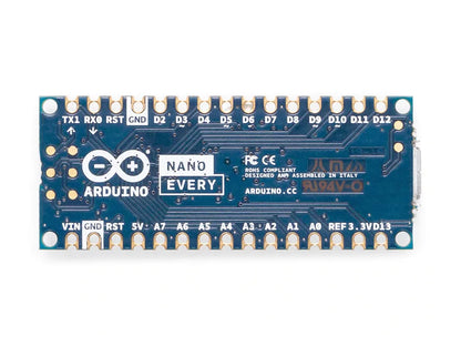 Arduino Nano Every With and Without Headers