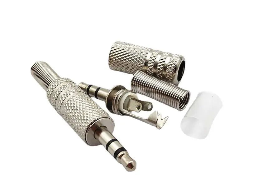 3.5mm 3-Pole (TRS) Stereo Audio Plug
