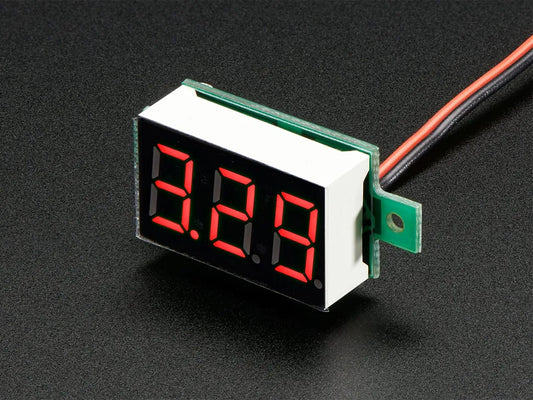 2-wire Voltmeter with 0.28 inch LED Display - 2.5V to 40VDC