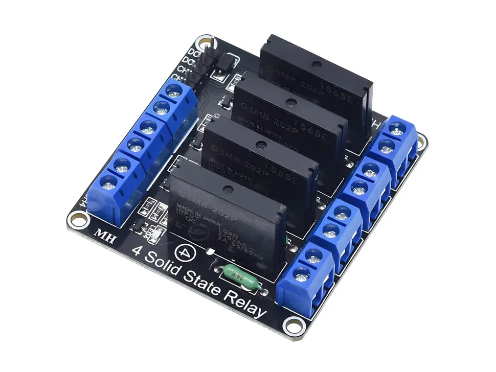 4 Channel 2A SSR Solid State Relay Module