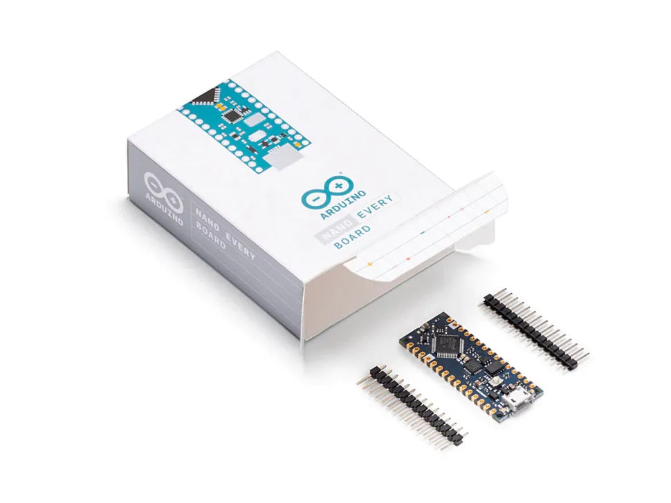 Arduino Nano Every With and Without Headers