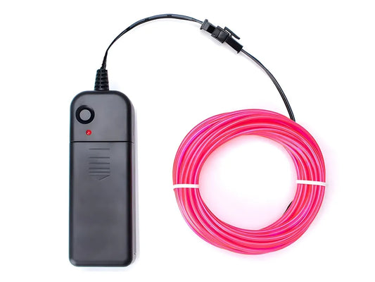 Electroluminescent EL Wire with 2xAA Pocket Inverter Box