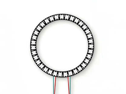 WS2812B 5050 RGB LED Ring with Wires and Connectors