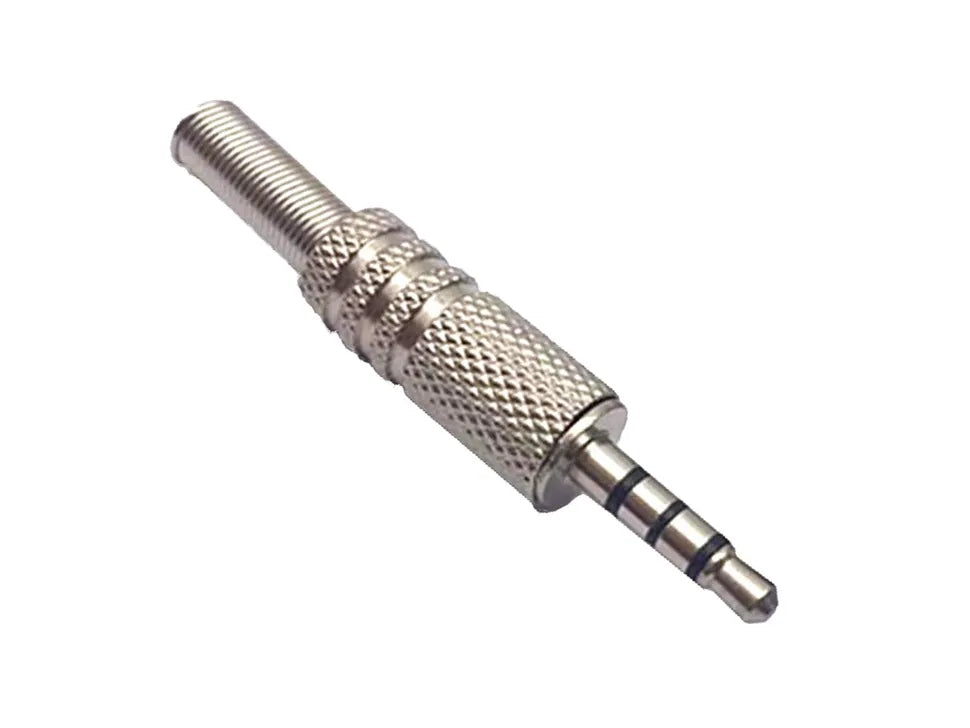 3.5mm 4-Pole (TRRS) Stereo Audio Plug