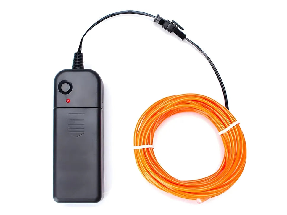 Electroluminescent EL Wire with 2xAA Pocket Inverter Box