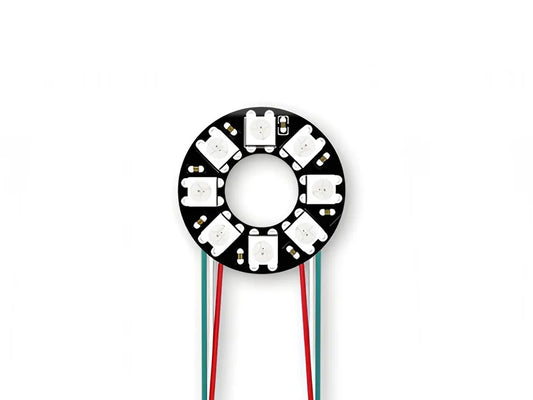 WS2812B 5050 RGB LED Ring with Wires and Connectors