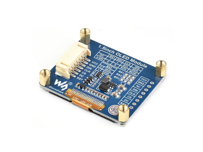 Waveshare 1.5inch 128x128 OLED display with 16 grey scale