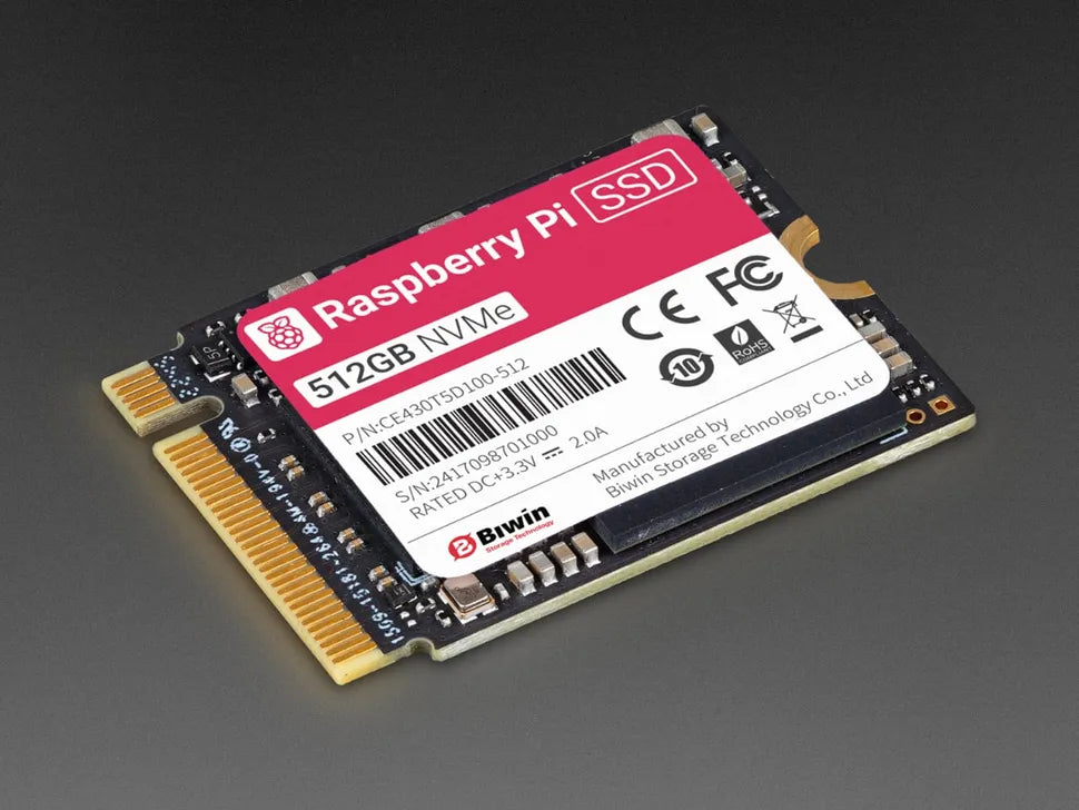 Raspberry Pi NVMe SSD